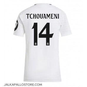 Real Madrid Aurelien Tchouameni #14 Kotipaita Naisten 2024-25 Lyhythihainen